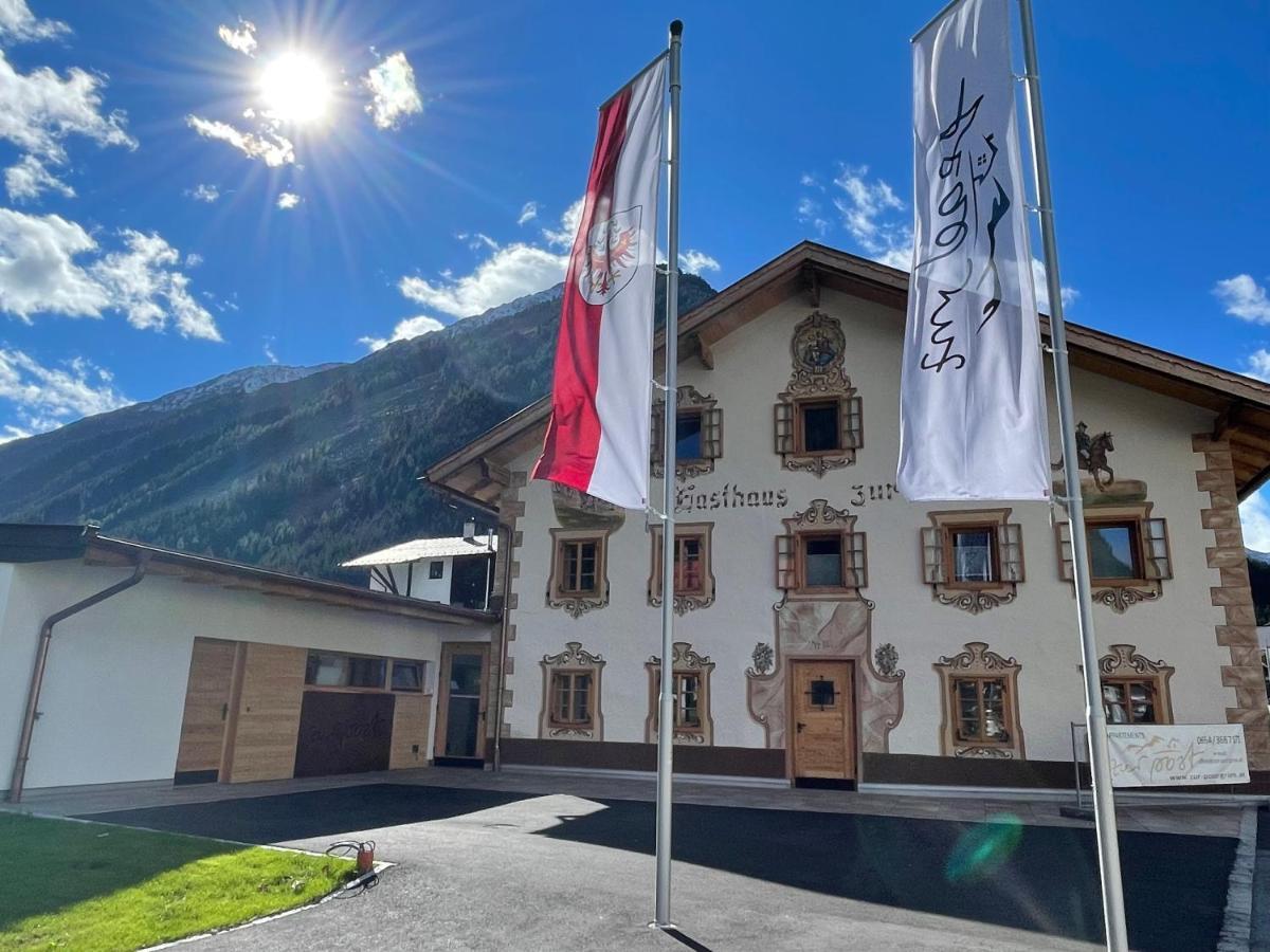 Appartements Zur Post Gries im Sellrain Dış mekan fotoğraf