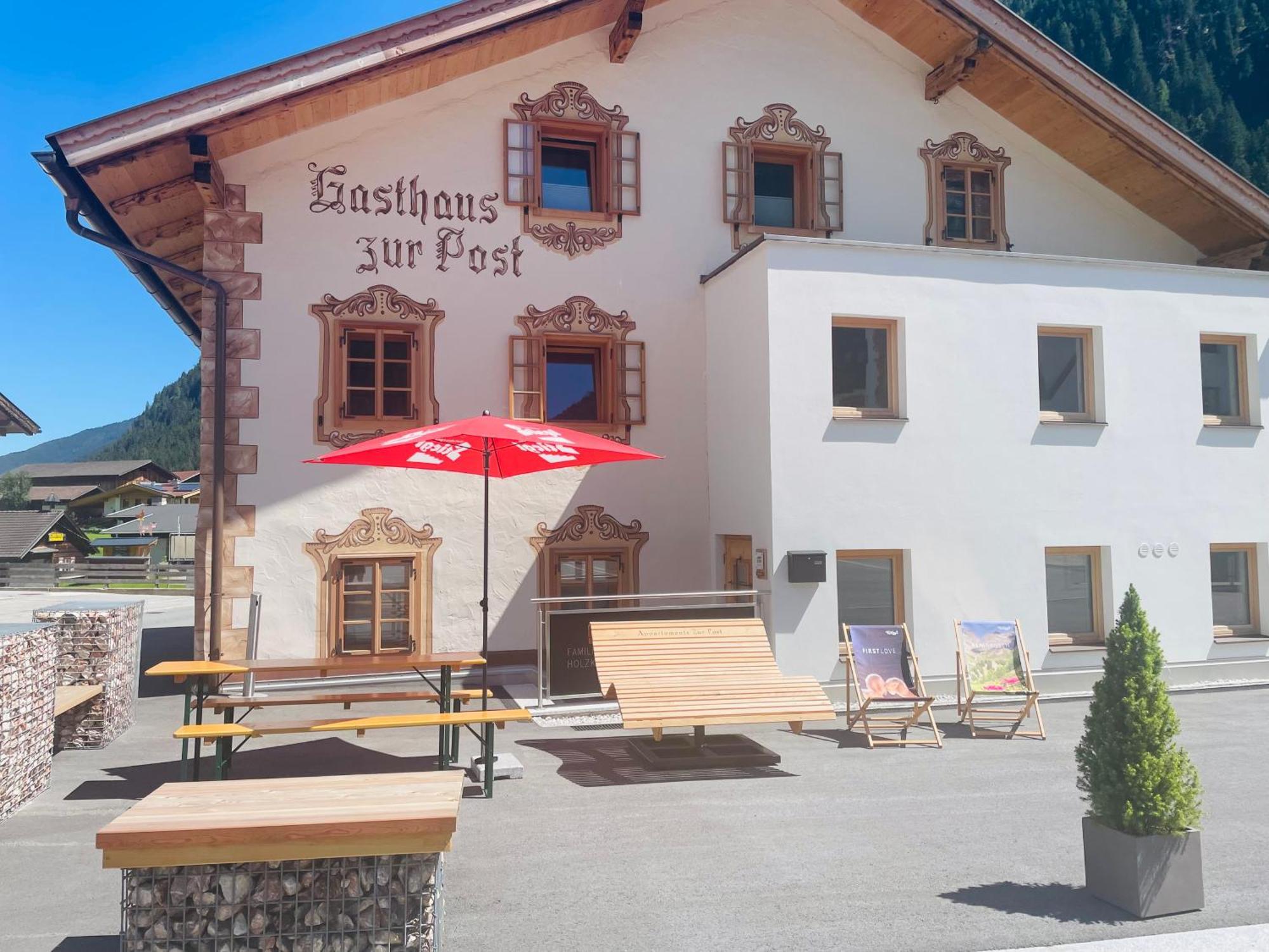 Appartements Zur Post Gries im Sellrain Dış mekan fotoğraf